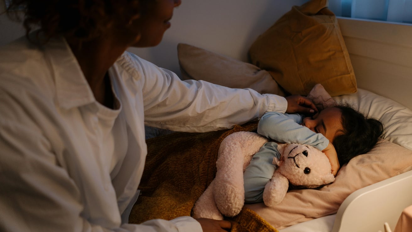 child panic attack at bedtime