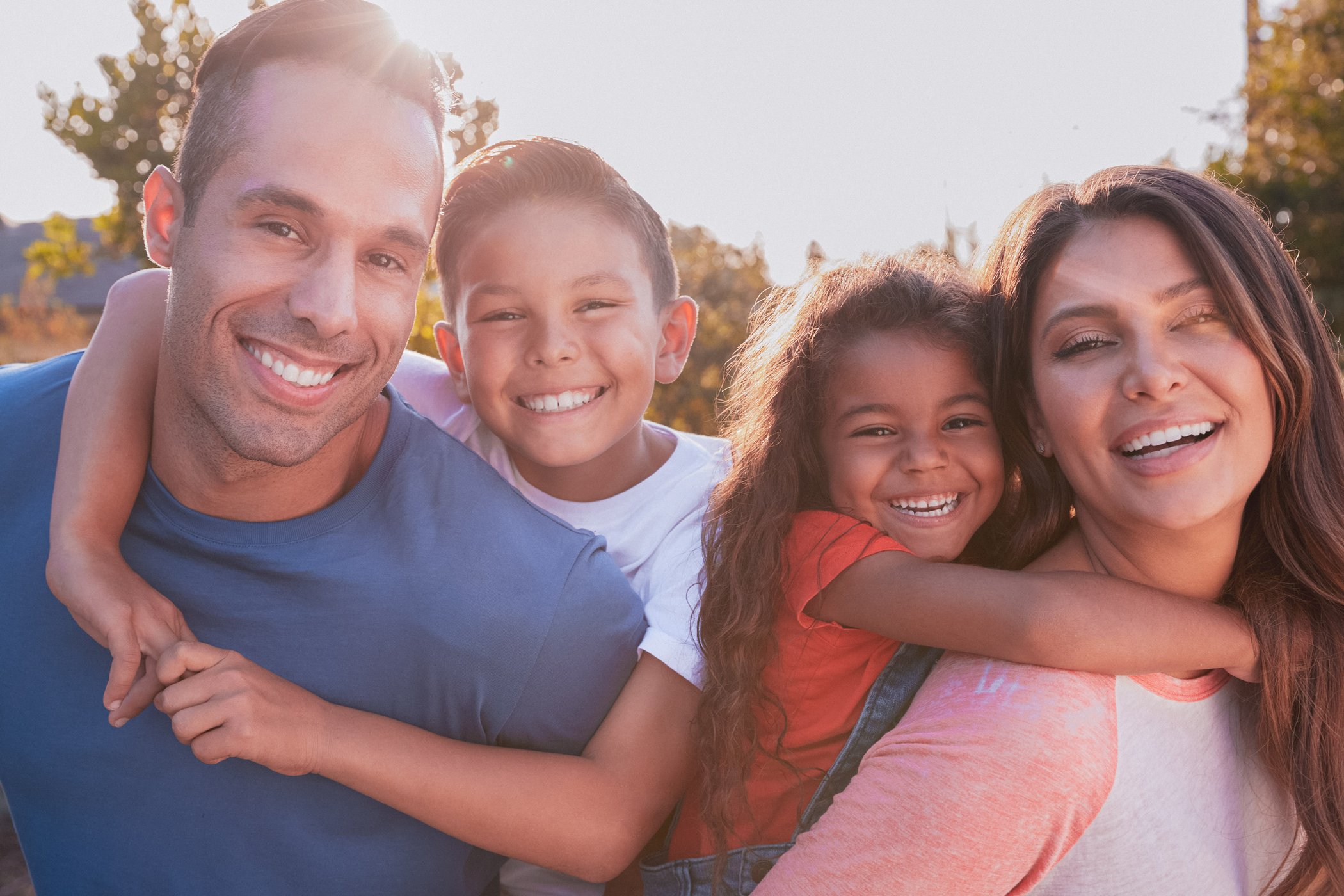 group of friends having conversation