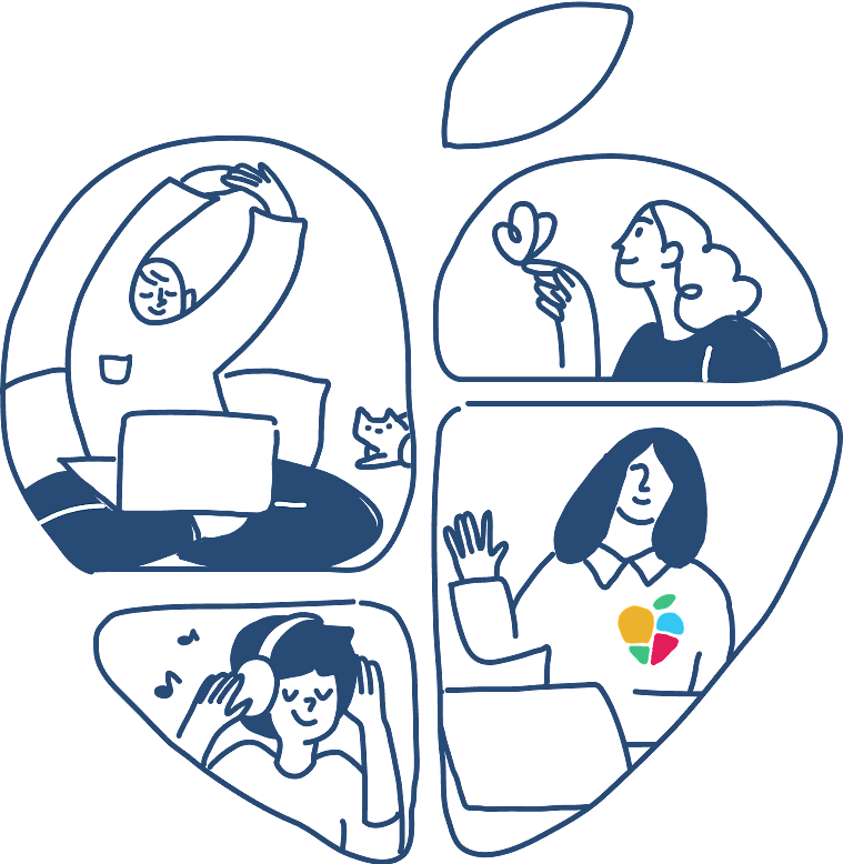 student heart illustration
