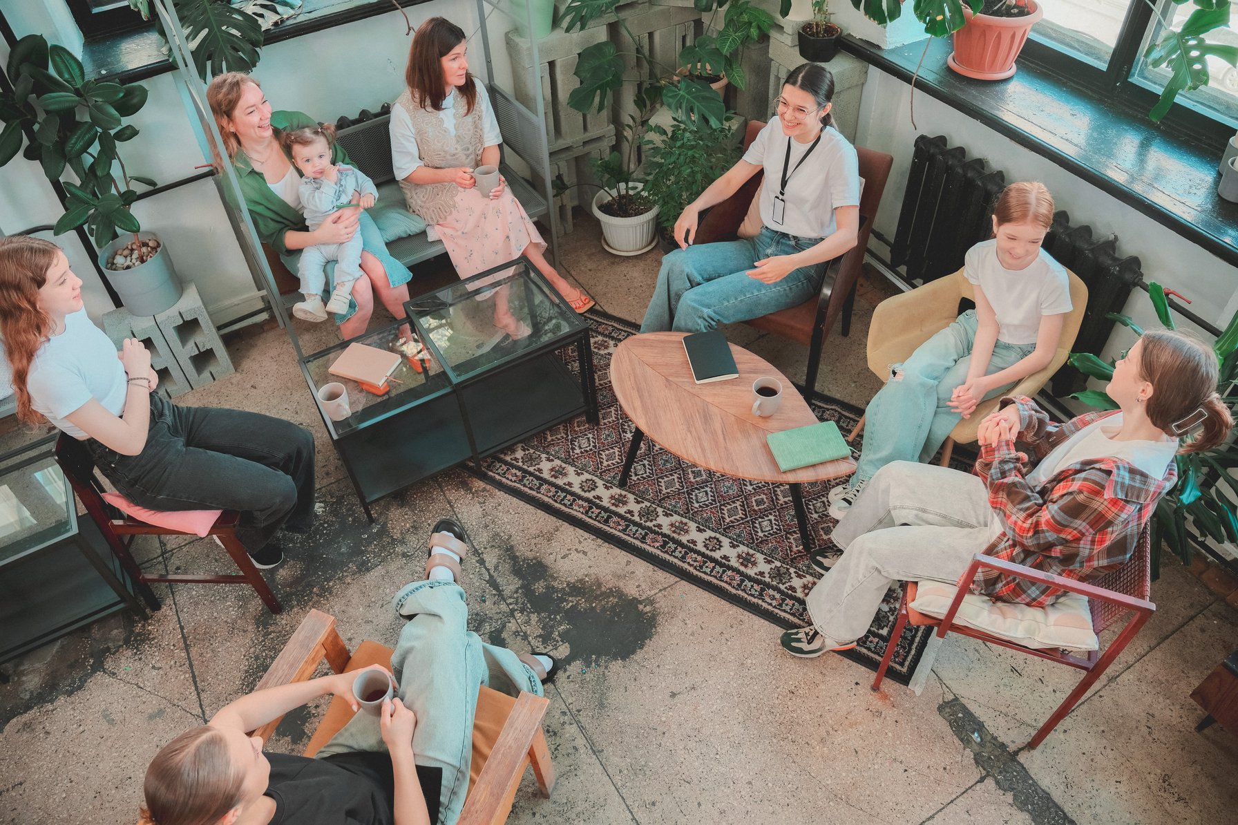 Group therapy for teens and kids