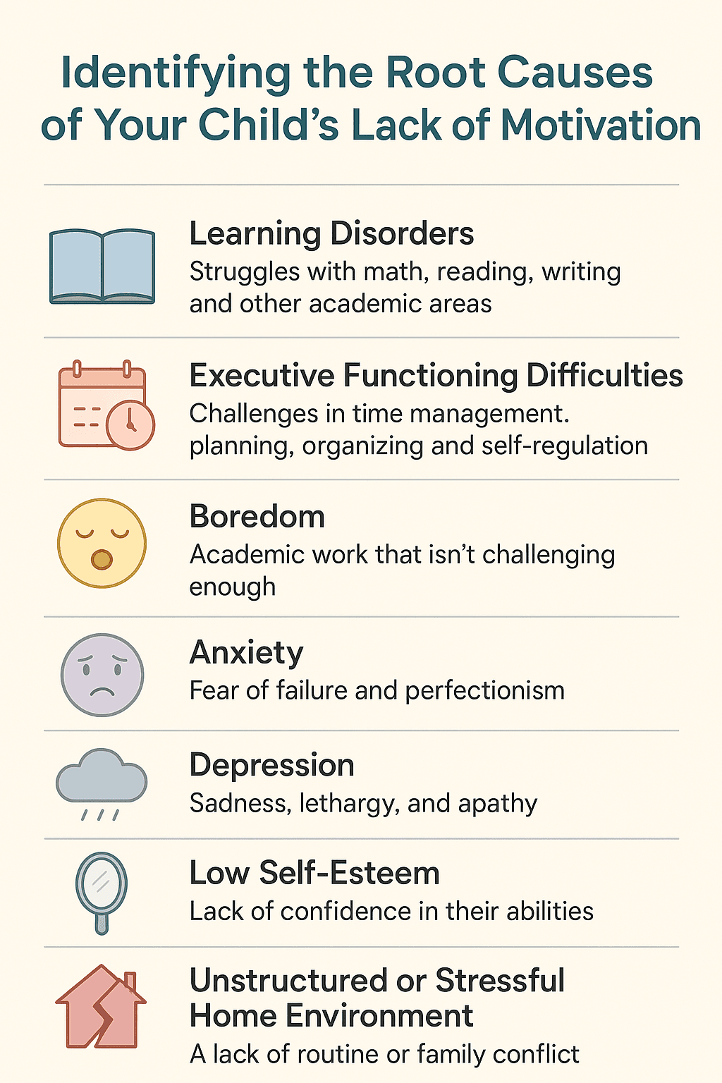 how to motivate a child who seems lazy